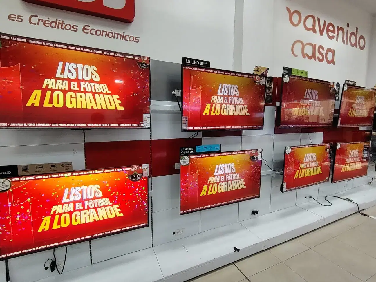 Pantallas digitales en punto de venta